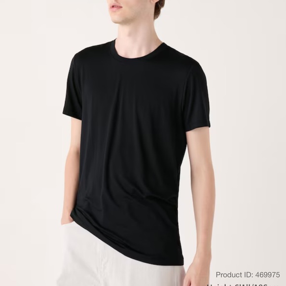 MEN’S NWT Uniqlo Heattech Crew Neck Short Sleeve T-Shirt - Picture 1 of 13